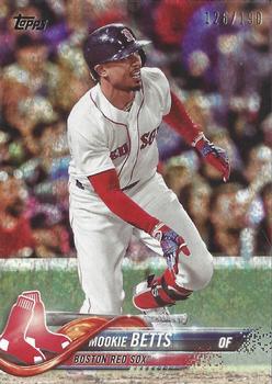 2018 Topps - Sparkle Foil #140 Mookie Betts Front