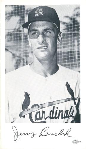 1965 St. Louis Cardinals Photocards #NNO Jerry Buchek Front