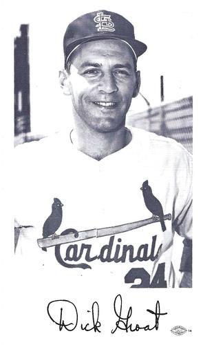 1965 St. Louis Cardinals Photocards #NNO Dick Groat Front