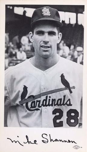 1965 St. Louis Cardinals Photocards #NNO Mike Shannon Front