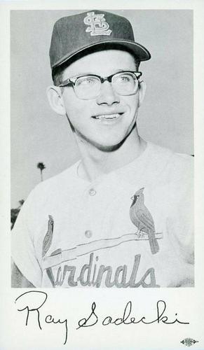 1964 St. Louis Cardinals Photocards #NNO Ray Sadecki Front