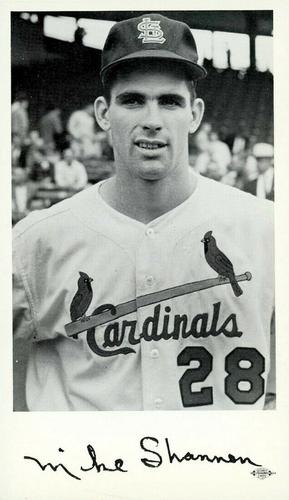 1964 St. Louis Cardinals Photocards #NNO Mike Shannon Front