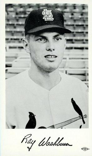 1964 St. Louis Cardinals Photocards #NNO Ray Washburn Front