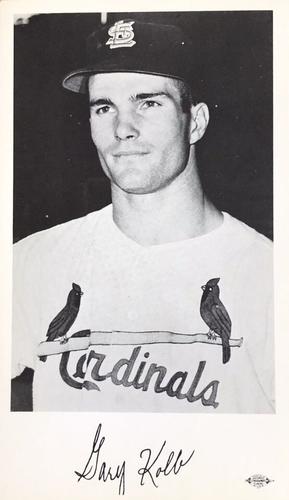 1963 St. Louis Cardinals Photocards #NNO Gary Kolb Front