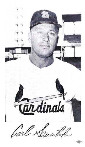 1963 St. Louis Cardinals Photocards #NNO Carl Sawatski Front