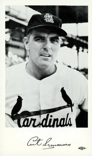 1963 St. Louis Cardinals Photocards #NNO Curt Simmons Front