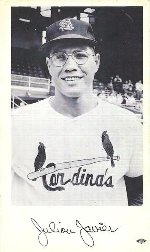 1962 St. Louis Cardinals Photocards #NNO Julian Javier Front