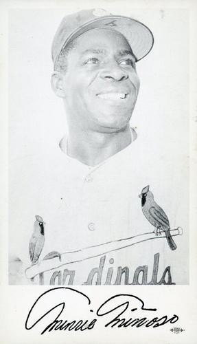 1962 St. Louis Cardinals Photocards #NNO Minnie Minoso Front