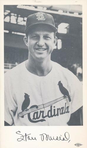 1962 St. Louis Cardinals Photocards #NNO Stan Musial Front