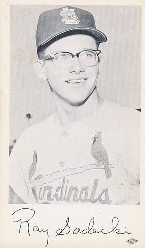 1962 St. Louis Cardinals Photocards #NNO Ray Sadecki Front