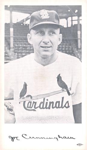 1961 St. Louis Cardinals Photocards #NNO Joe Cunningham Front