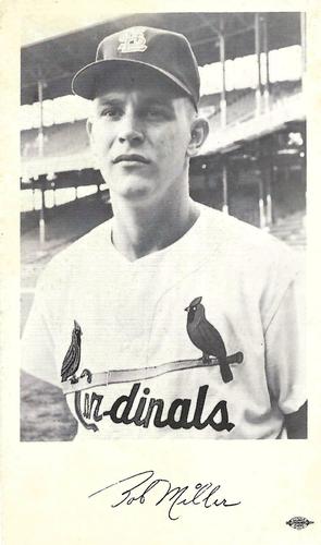1961 St. Louis Cardinals Photocards #NNO Bob Miller Front