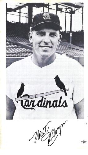 1961 St. Louis Cardinals Photocards #NNO Walt Moryn Front
