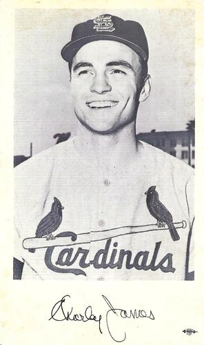 1960 St. Louis Cardinals Photocards #NNO Charlie James Front