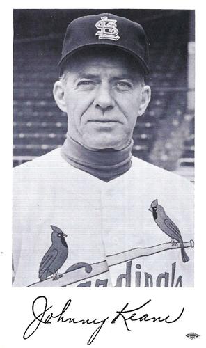 1960 St. Louis Cardinals Photocards #NNO Johnny Keane Front