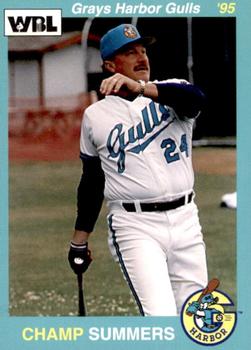1995 Grandstand Grays Harbor Gulls #27 Champ Summers Front