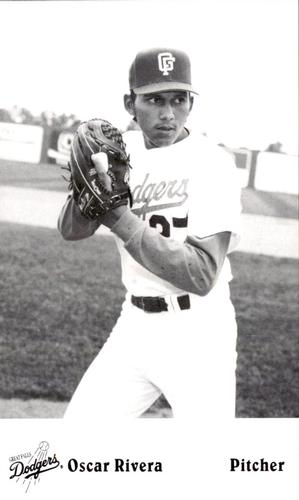 1995 Great Falls Dodgers #5 Oscar Rivera Front