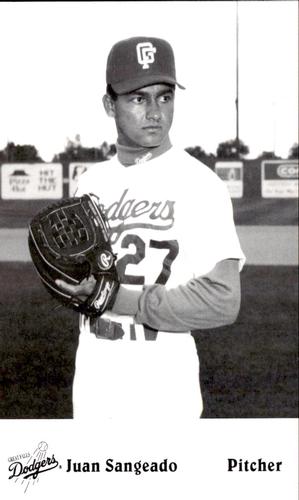 1995 Great Falls Dodgers #8 Juan Sangeado Front
