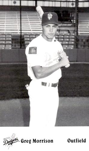 1995 Great Falls Dodgers #35 Greg Morrison Front