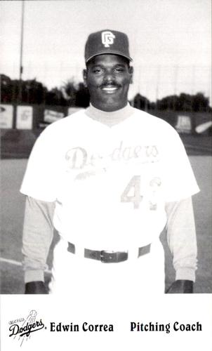 1995 Great Falls Dodgers #36 Edwin Correa Front