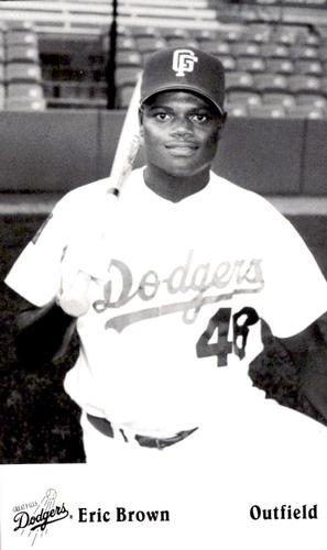 1995 Great Falls Dodgers #39 Eric Brown Front