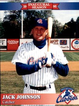 1995 Rockford Cubbies #NNO Jack Johnson Front