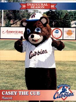 1995 Rockford Cubbies #NNO Casey the Cub Front