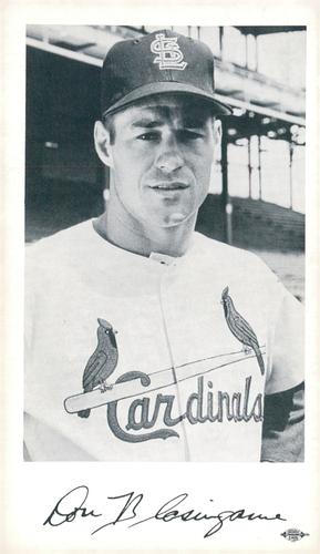 1959 St. Louis Cardinals Photocards #NNO Don Blasingame Front