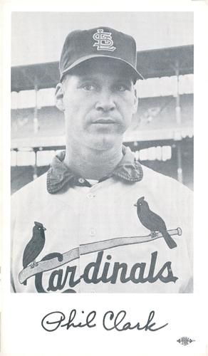 1959 St. Louis Cardinals Photocards #NNO Phil Clark Front