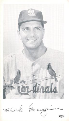 1959 St. Louis Cardinals Photocards #NNO Chuck Essegian Front