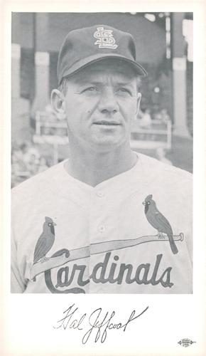 1959 St. Louis Cardinals Photocards #NNO Hal Jeffcoat Front