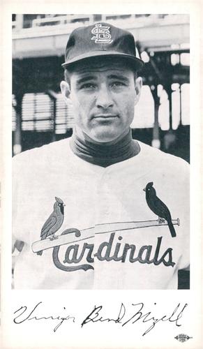 1959 St. Louis Cardinals Photocards #NNO Vinegar Bend Mizell Front
