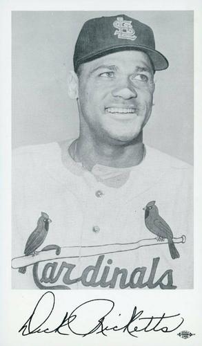 1959 St. Louis Cardinals Photocards #NNO Dick Ricketts Front