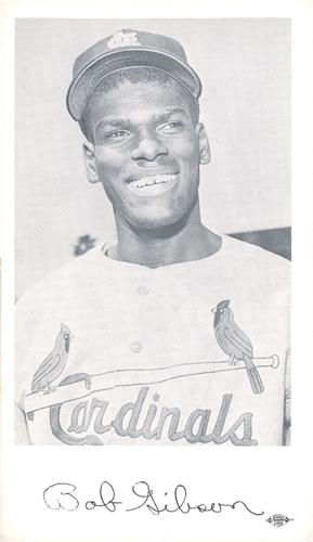 1959 St. Louis Cardinals Photocards #NNO Bob Gibson Front