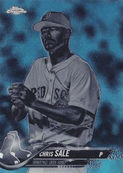 2018 Topps Chrome - Negative Refractor #69 Chris Sale Front