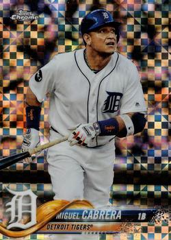2018 Topps Chrome - X-Fractor #26 Miguel Cabrera Front