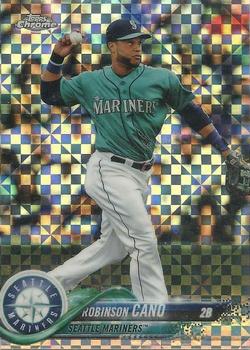 2018 Topps Chrome - X-Fractor #52 Robinson Cano Front