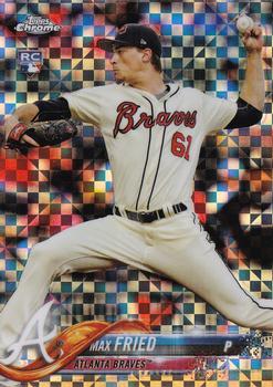 2018 Topps Chrome - X-Fractor #66 Max Fried Front