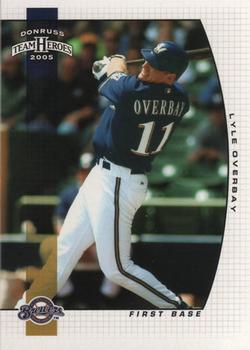 2005 Donruss Team Heroes #174 Lyle Overbay Front
