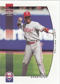 2005 Donruss Team Heroes #239 Jimmy Rollins Front