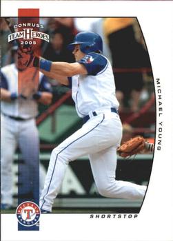 2005 Donruss Team Heroes #319 Michael Young Front