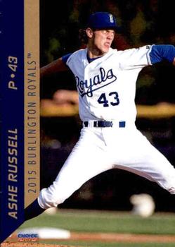 2015 Choice Burlington Royals #1 Ashe Russell Front