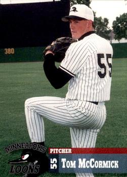 1995 Minneapolis Loons #12 Tom McCormick Front