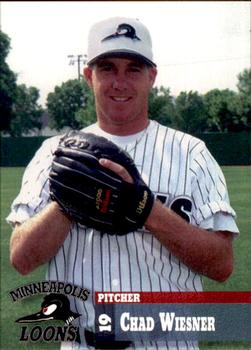 1995 Minneapolis Loons #21 Chad Wiesner Front