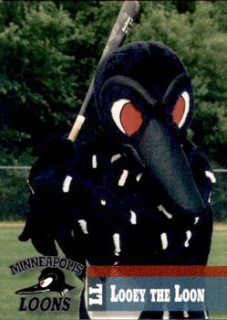 1995 Minneapolis Loons #24 Looey the Loon Front