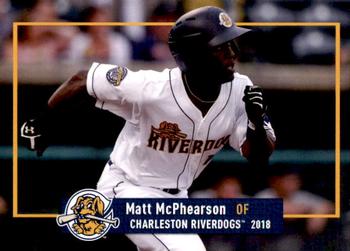 2018 Grandstand Charleston RiverDogs #NNO Matt McPhearson Front
