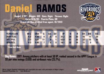2018 Grandstand Charleston RiverDogs #NNO Daniel Ramos Back