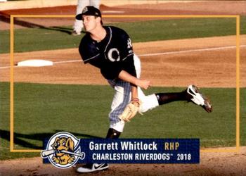 2018 Grandstand Charleston RiverDogs #NNO Garrett Whitlock Front