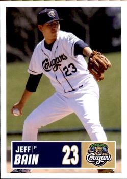2018 Grandstand Kane County Cougars #3 Jeff Bain Front