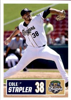 2018 Grandstand Kane County Cougars #28 Cole Stapler Front